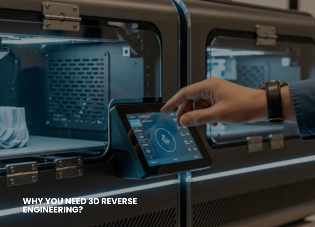 engineer working on a computer for cad design service