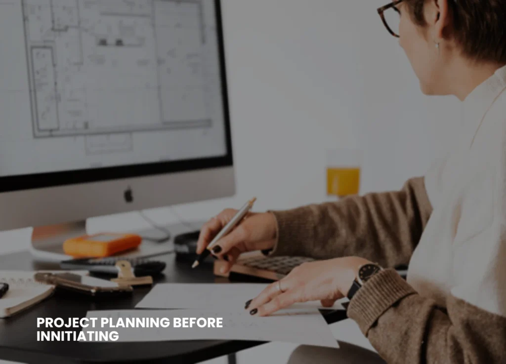 A MAN PLANNING A 3D RENDERING PROJECT FOR ENGINEERING FIRM