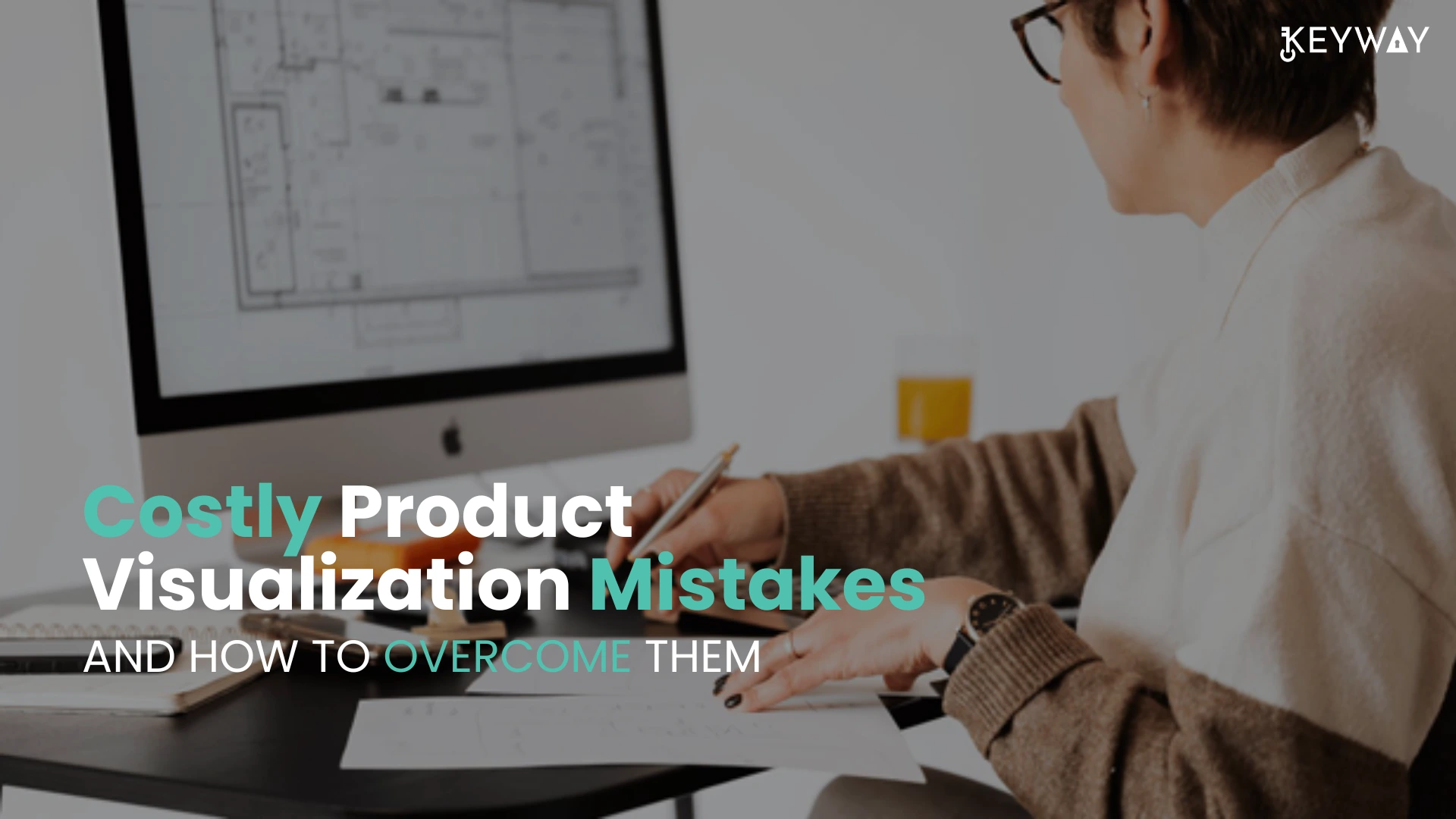 A MAN PLANNING A 3D RENDERING PROJECT FOR ENGINEERING FIRM