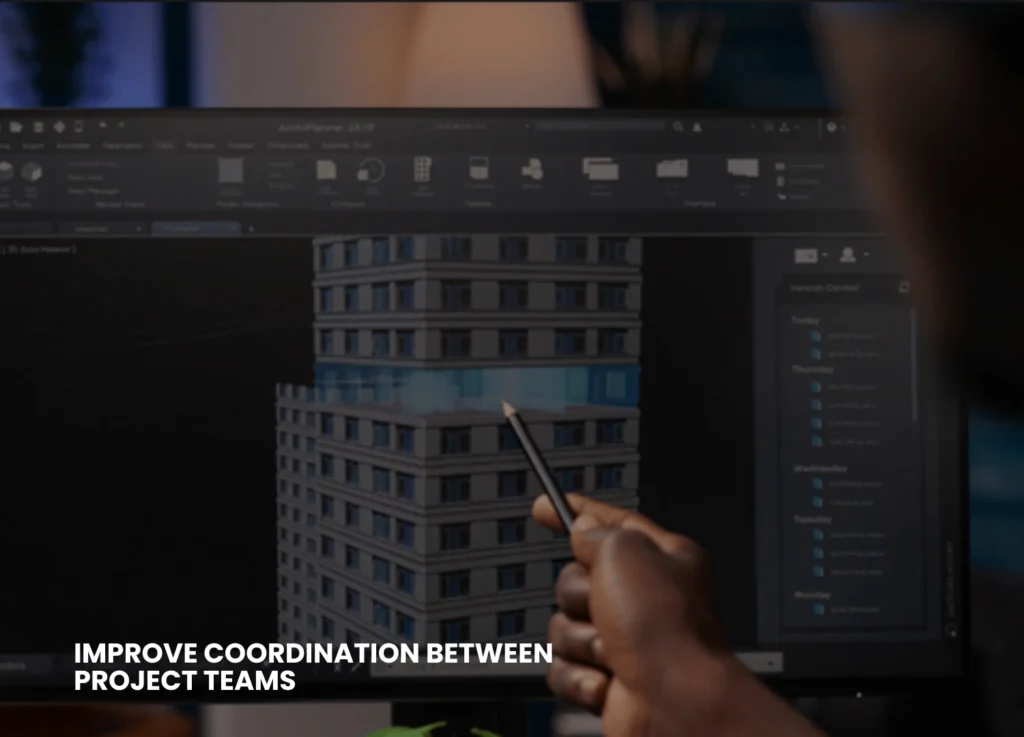 architect working on an architectural construction project