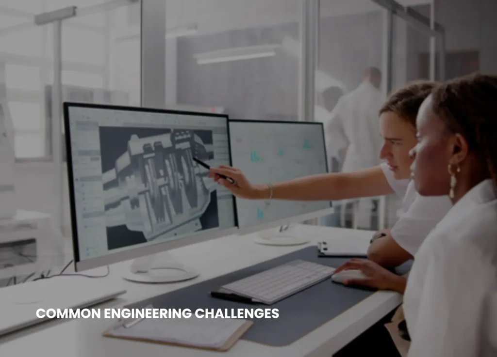 engineers working on a cad project 