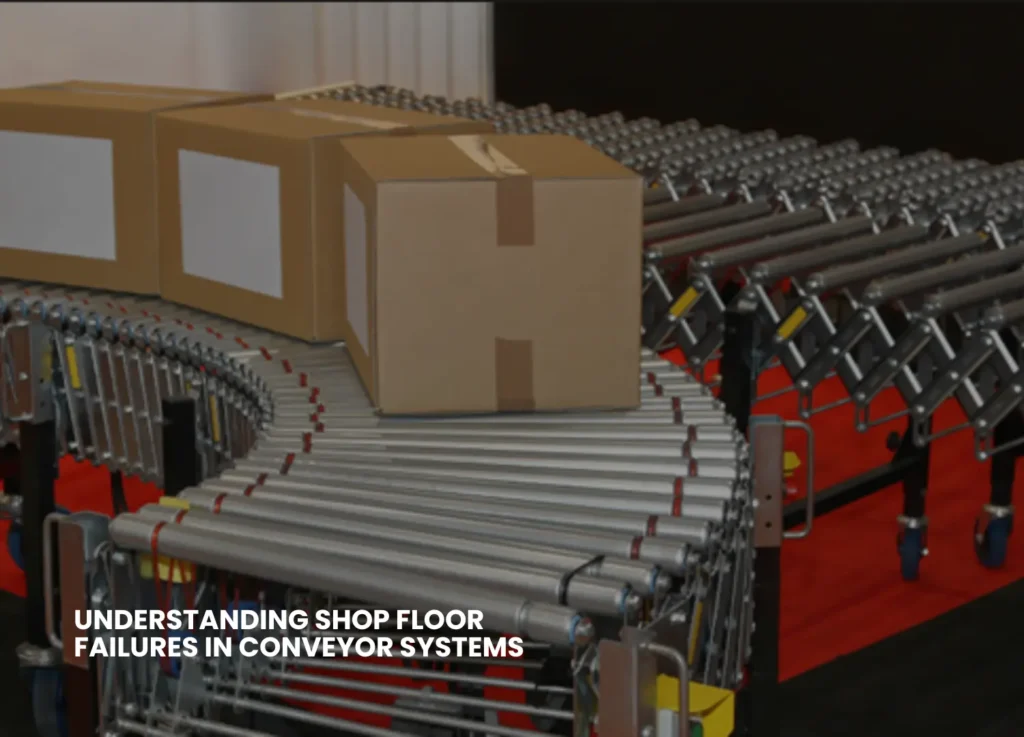 packaging boxes on a conveyor