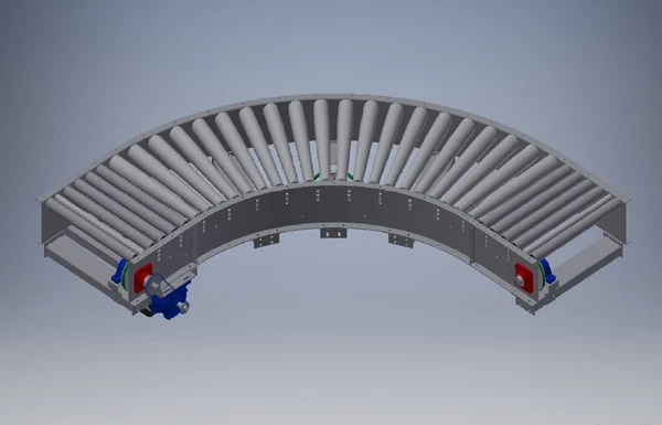 Roller Conveyor CAD