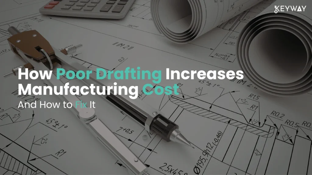 How Poor Drafting Increases Manufacturing Cost and how to fix it